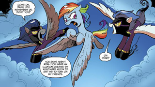 It's Dash Vs. The Shadowbolts In Chapter One Of The <i>Guardians Of Harmony</i> Comic Book